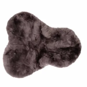 Bontzitting lamsvel - Donkergrijs, l