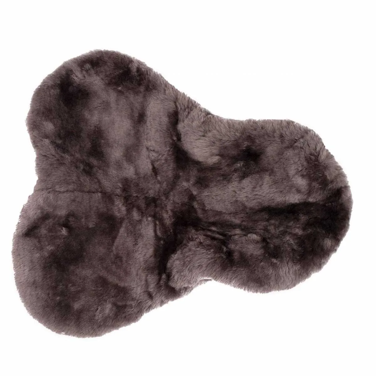 Bontzitting lamsvel - Donkergrijs, l