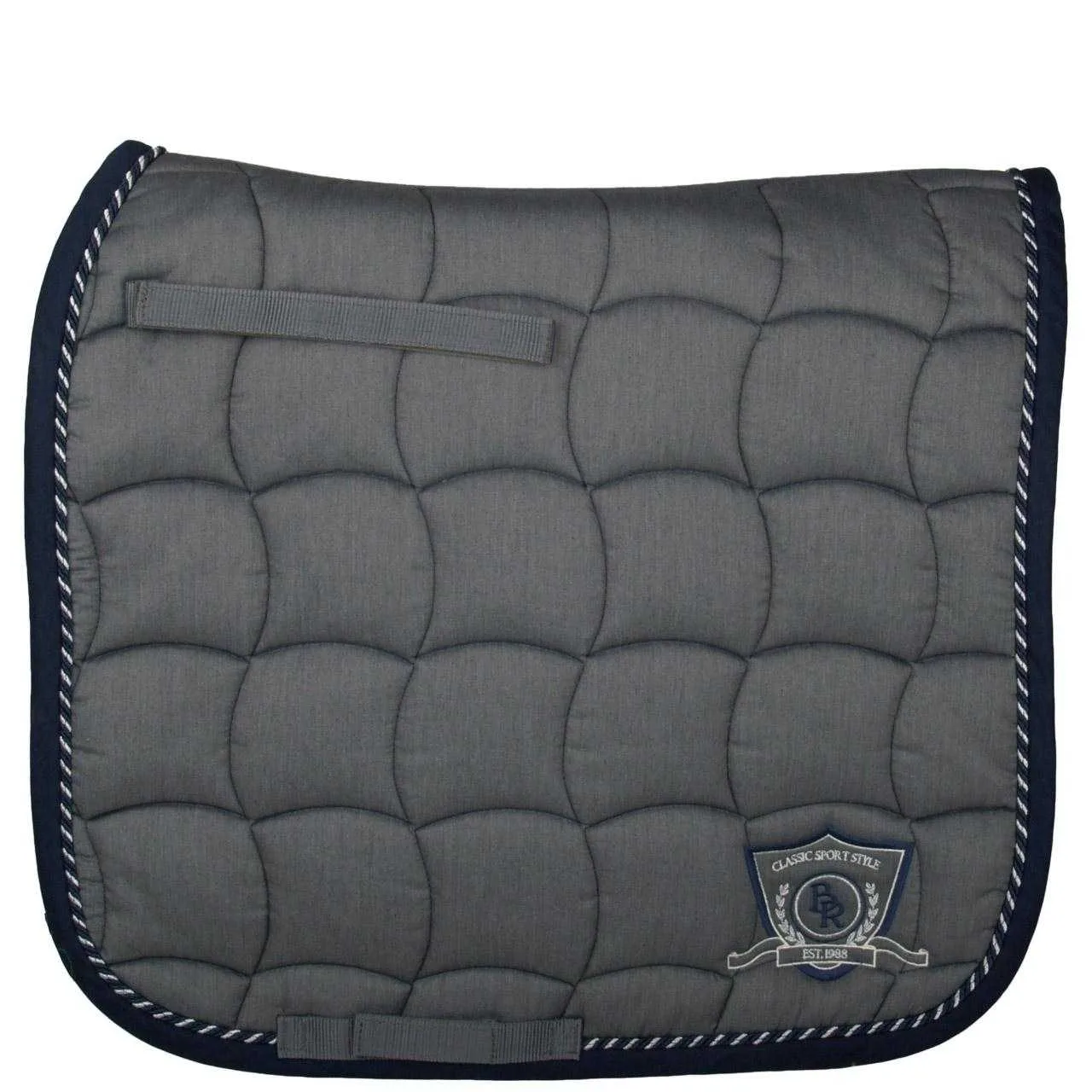 BR Melange dressuuur zadeldek grijs