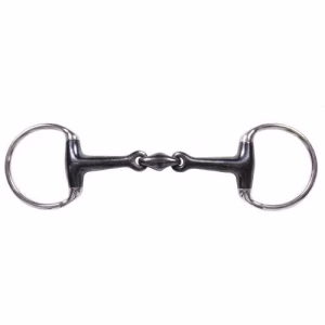 Pagony Sweet Iron dubbel gebroken bustrens - Zilver, 13,5