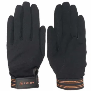 Ariat Tek grip handschoen - Zwart, 8