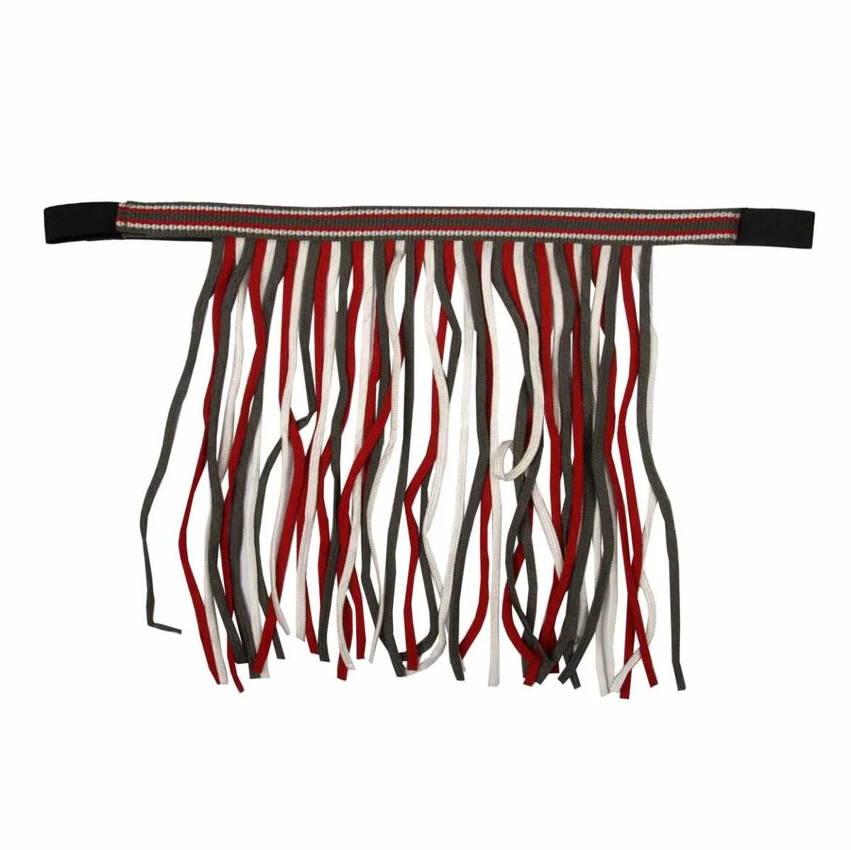 Pagony Stripe vliegenfrontriem - grijs, Pony