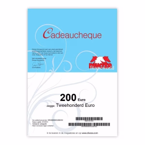 Divoza Cadeaucheque 200 Euro - N.v.t.