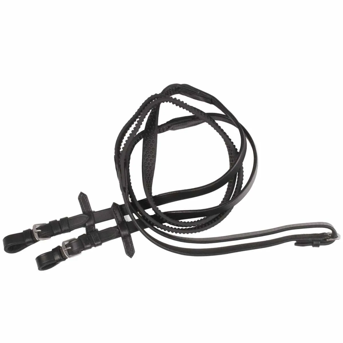 Pagony Rubberen teugel grip - Zwart