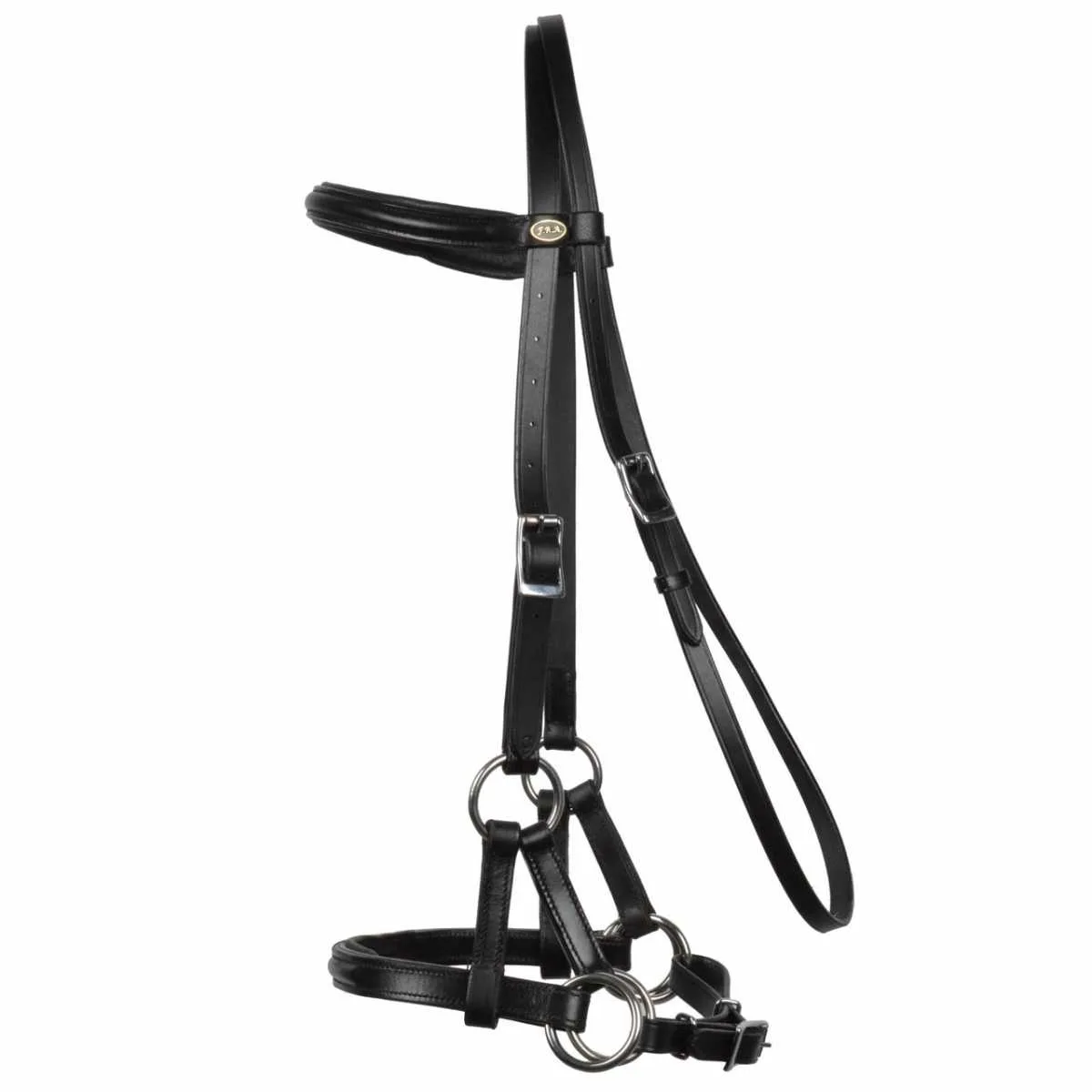 F.R.A. Pardoes bitloos hoofdstel - Zwart, Full
