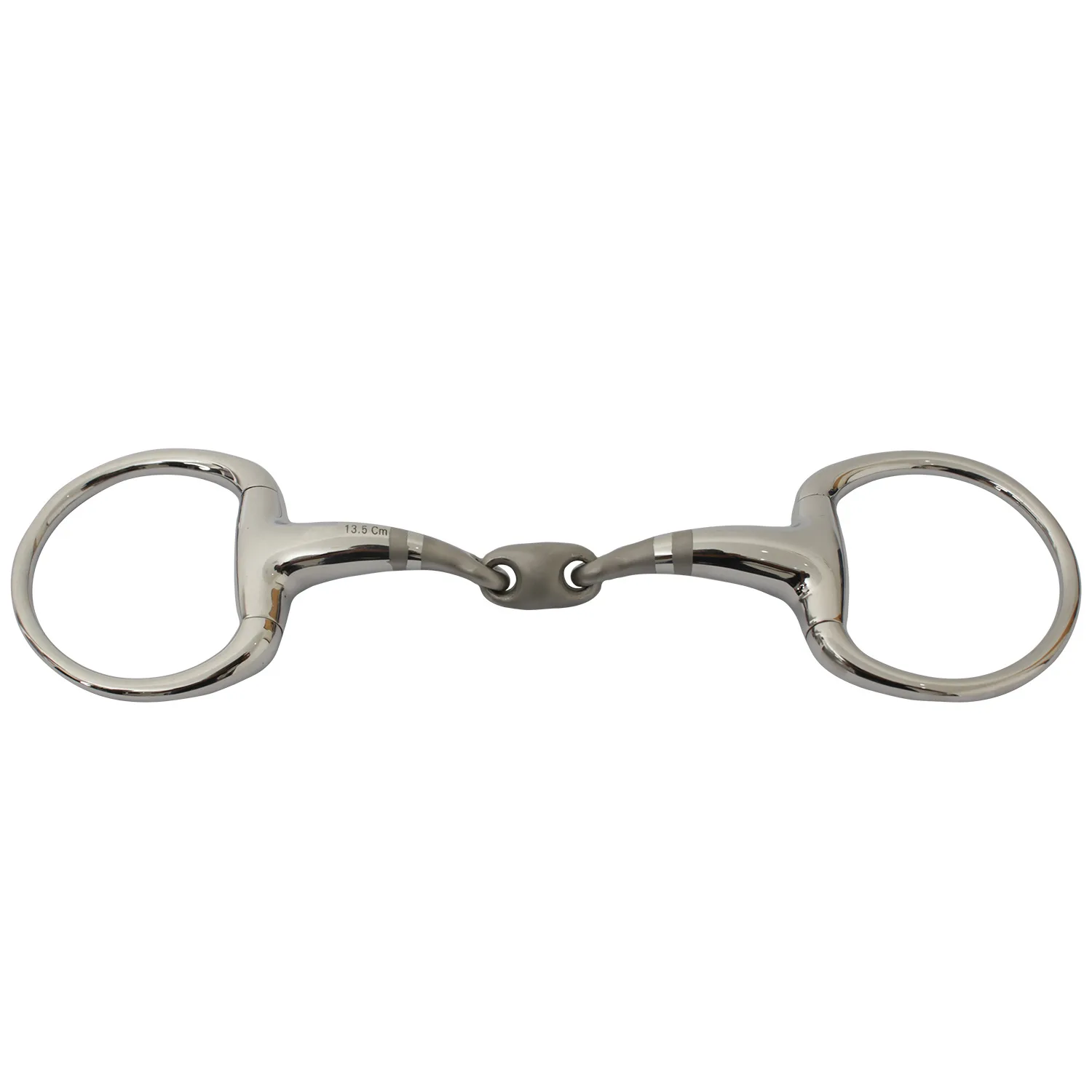 Pagony Bustrens dubbel gebroken Satin Contact - Zilver, 13,5