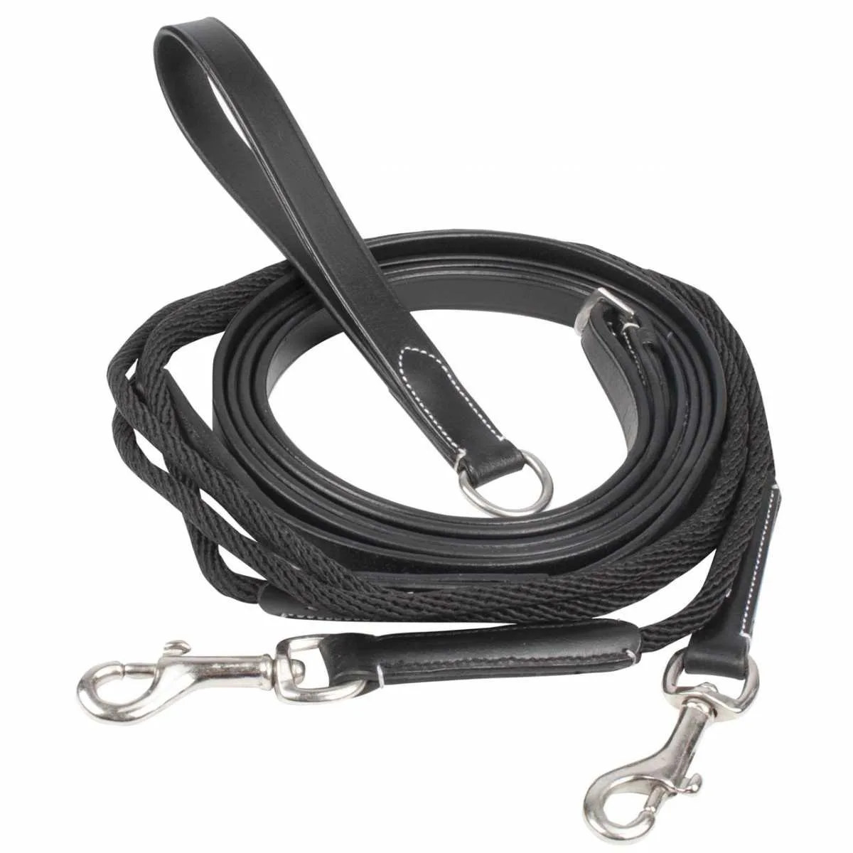 Pagony Slofteugel leder combi - Zwart