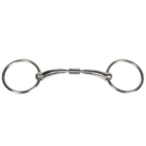 Harrys Horse Anatomisch dubbel Roll-R 14mm watertrens - grijs, 13,5