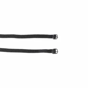 HS Spoorriemen nylon - Zwart/Zwart