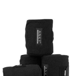 Anky stal/werkbandages zwart