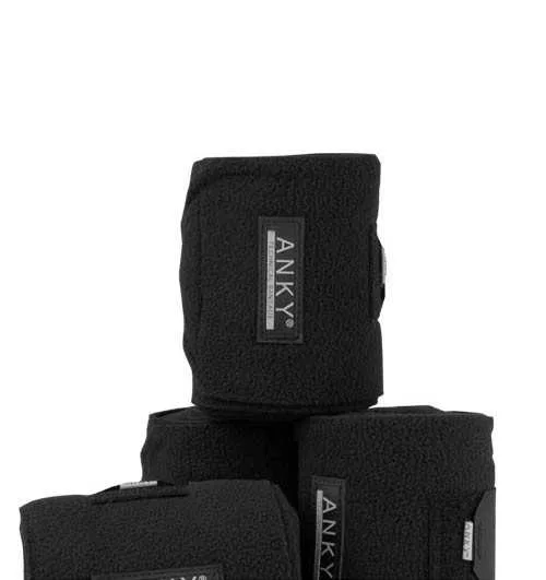 Anky stal/werkbandages zwart