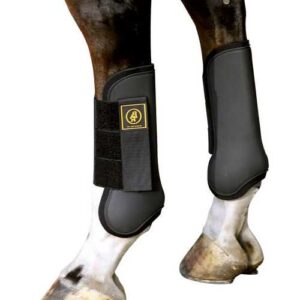 Peesbeschermers Jump hoog achterbenen zwart