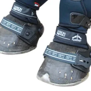 Veredus Hoefbalbeschermer carbon - Zwart, l