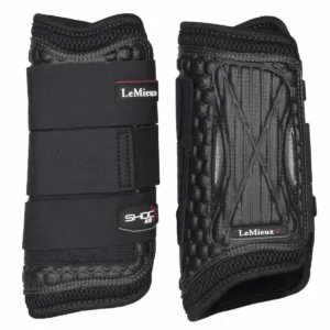 LeMieux ShocAir beenbeschermers voor - Zwart, l