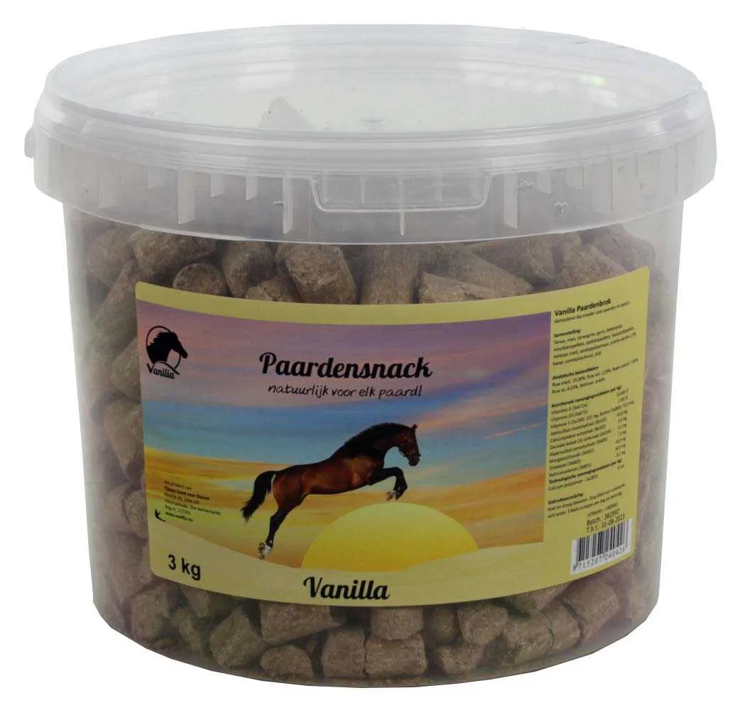Vanilia paardenbrok 3 kg
