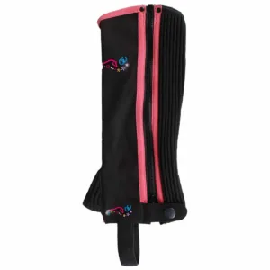 Mondoni Heartstrings kinder minichaps - Zwart, 152