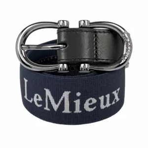 Le Mieux Elasticated Riem - Donkerblauw, l