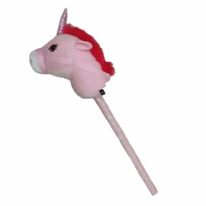 Mondoni Unicorn Stokpaard - Roze, N.v.t.