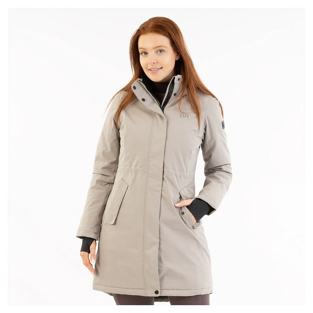 BR Jael Long Coat grijs 75459 06 a