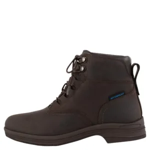 BR stalschoen Audace bruin zijkant 34311