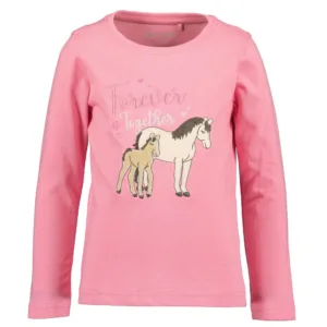 Blue7 750781 JR t shirt roze voorkant 75481