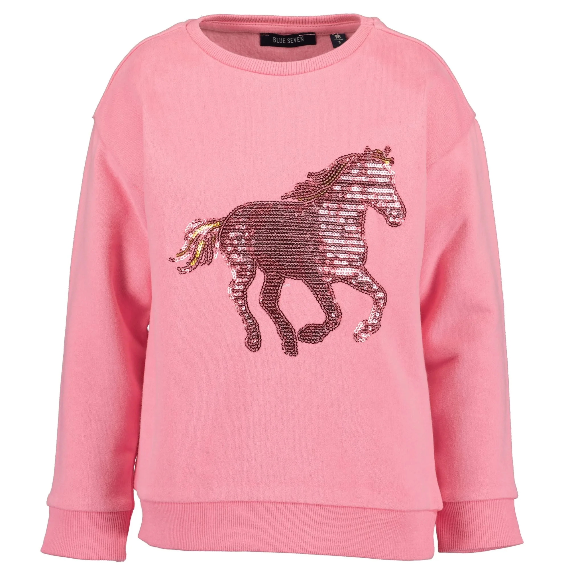 Blue7 764697 Sweatshirt roze voorkant 75488
