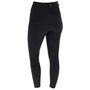 Covalliero AW25 Winter Rijbroek zwart achterkant 30730