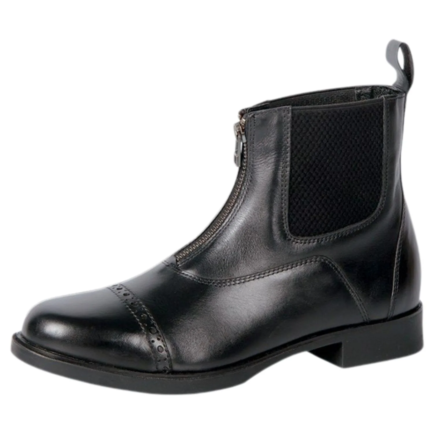 HH Hickstead zip jodhpur zwart zijkant