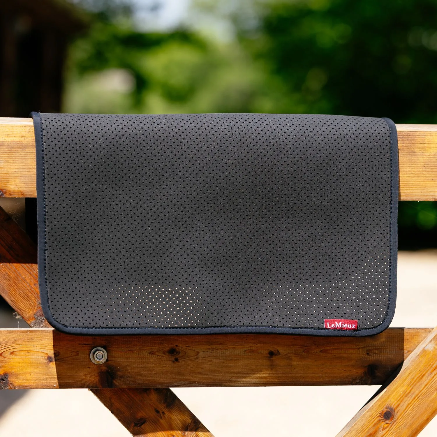 LeMieux ProSorb zadelonderlegger - Zwart, l