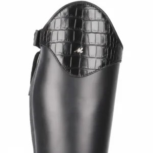 Mondoni Arundel top croco zwart 72267