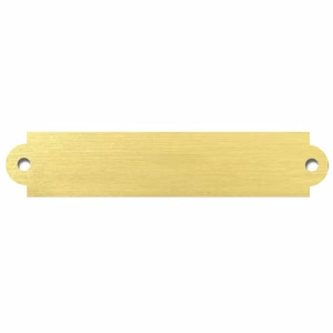 Naamplaatje graveren 8x2cm - Goud